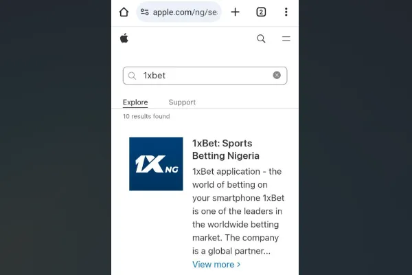 1xBet Nigeria App