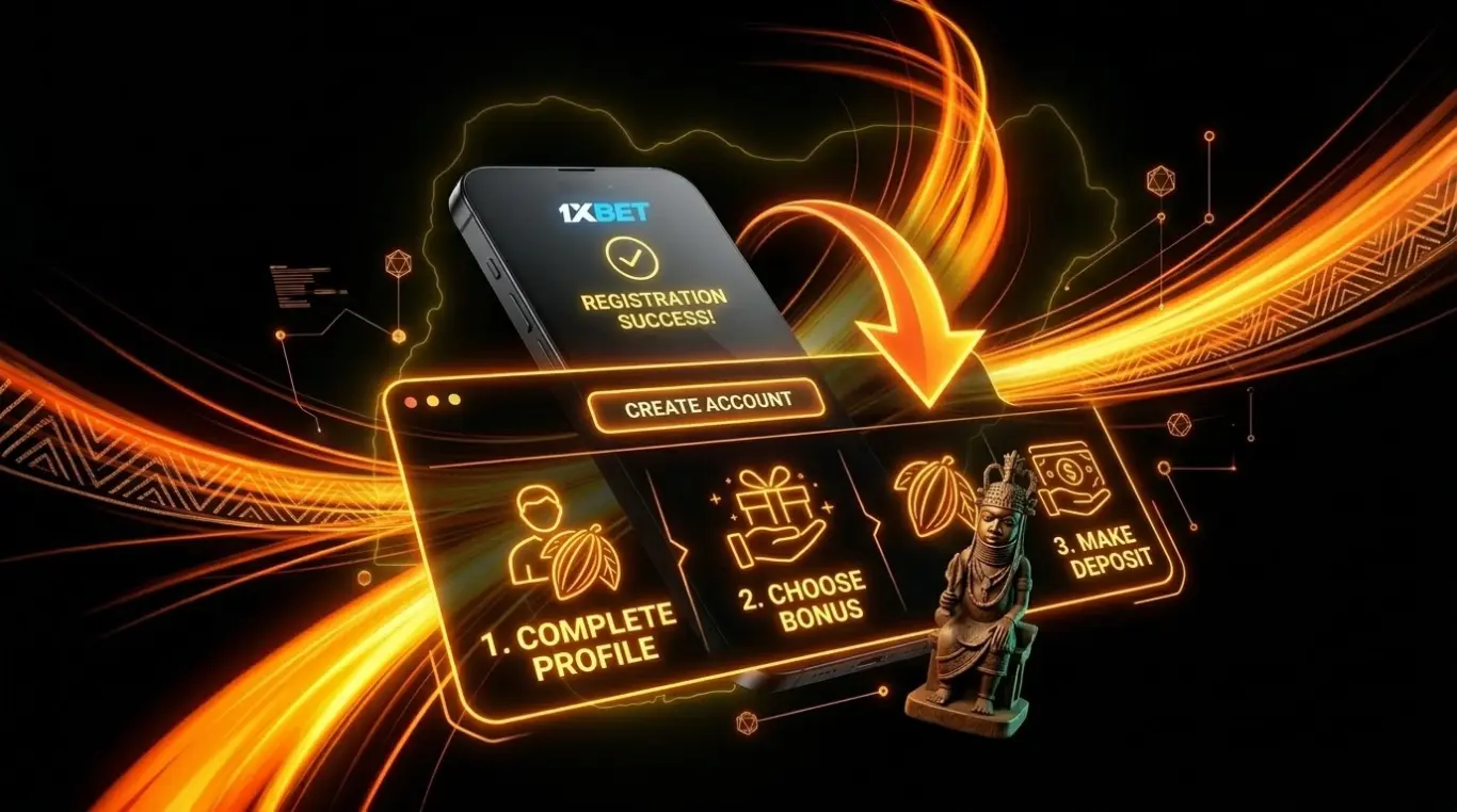 1xBet Nigeria registration